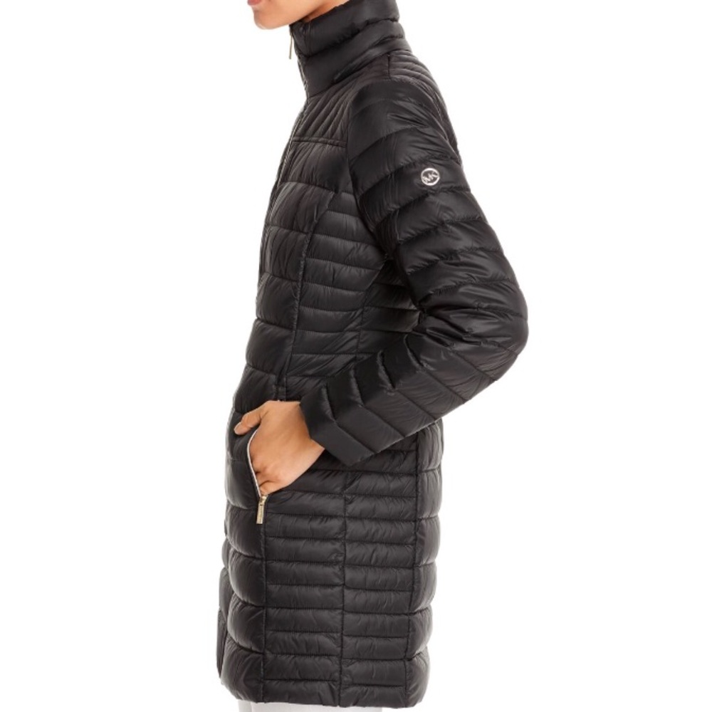 New! MICHAEL Michael Kors Packable Down Coat - Picture 3 of 8